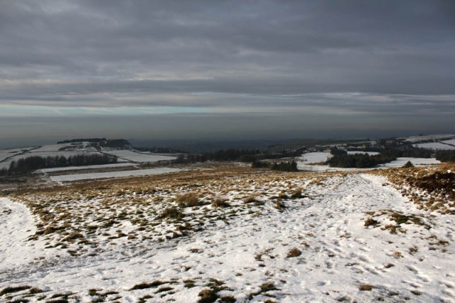 Looking south west from Wotherhead Hill