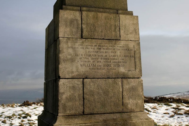Monument on Wotherhead Hill
