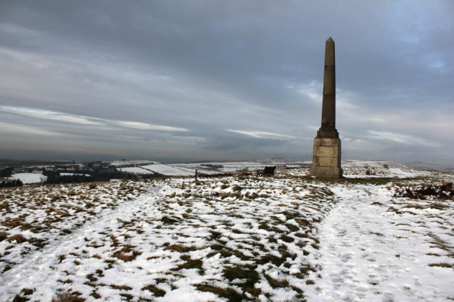 Monument on Wotherhead Hill